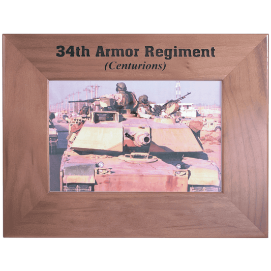 4" x 6" Genuine Walnut Picture Frame