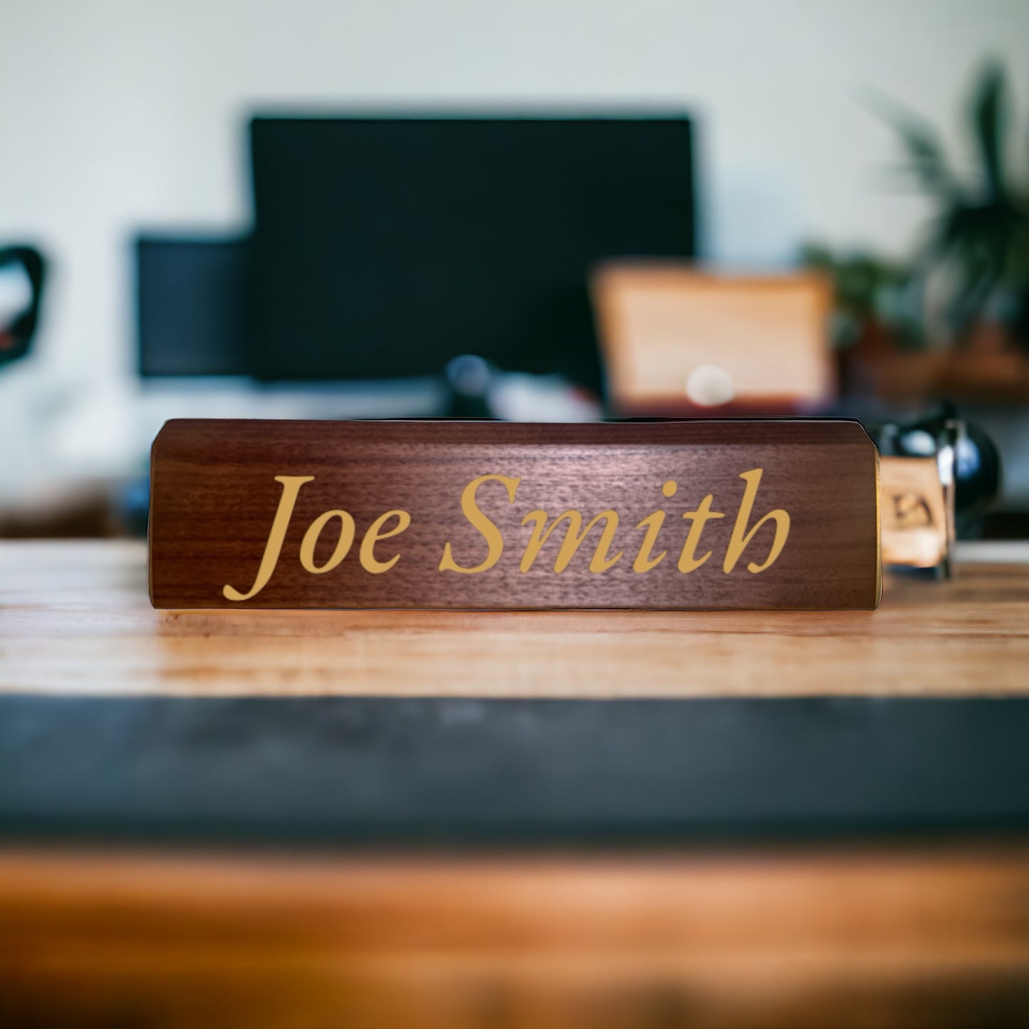 10.5" Genuine Walnut Desk Wedge