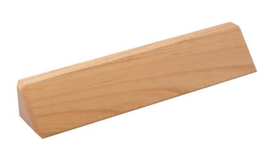 10 1/2" Genuine Red Alder Desk Wedge laser engravable