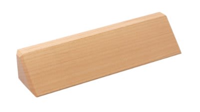 8 1/2" Genuine Red Alder Desk Wedge laser engravable
