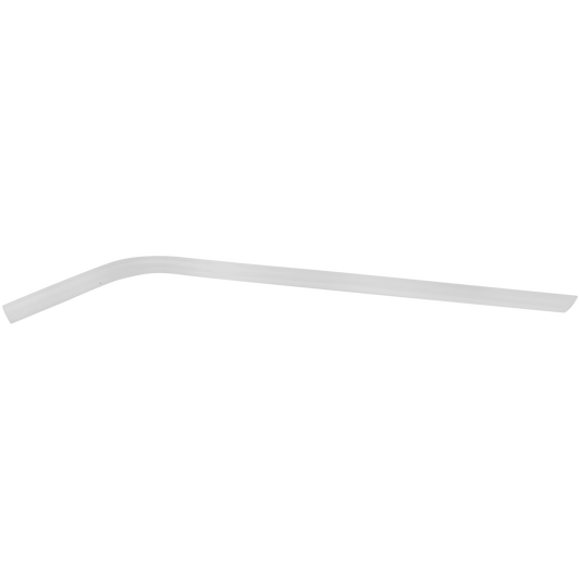 10 inch small frost silicone reusable straw, 5/16 inch diameter for standard tumbler drinks