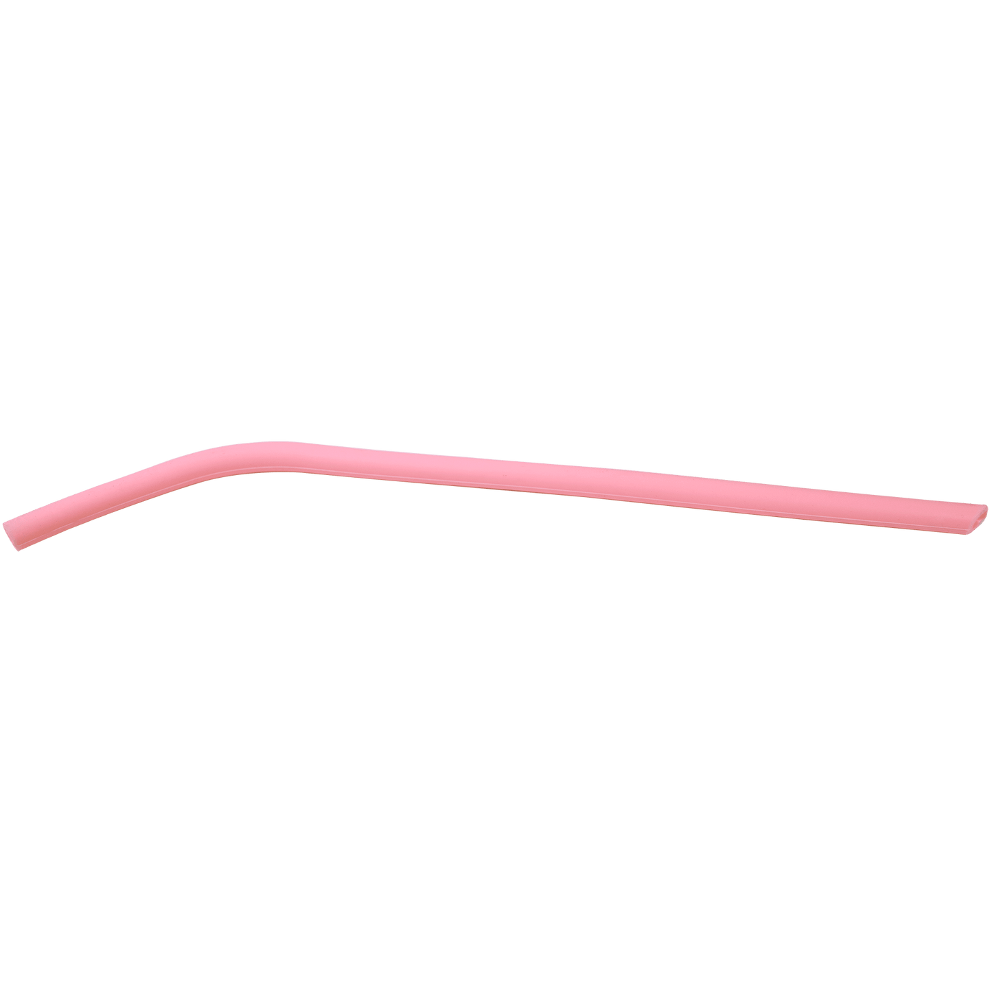 10 inch small blue silicone reusable straw, 5/16 inch diameter for standard tumbler drinks