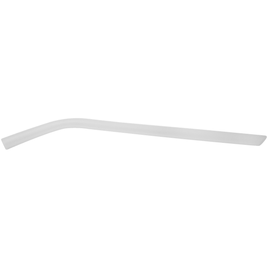 10 inch large frost silicone reusable straw, 7/16 inch diameter for smoothies and wide-mouth drinkware