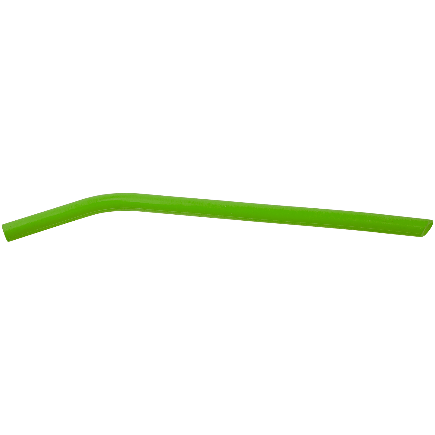 10 inch large blue silicone reusable straw, 7/16 inch diameter for smoothies and wide-mouth drinkware