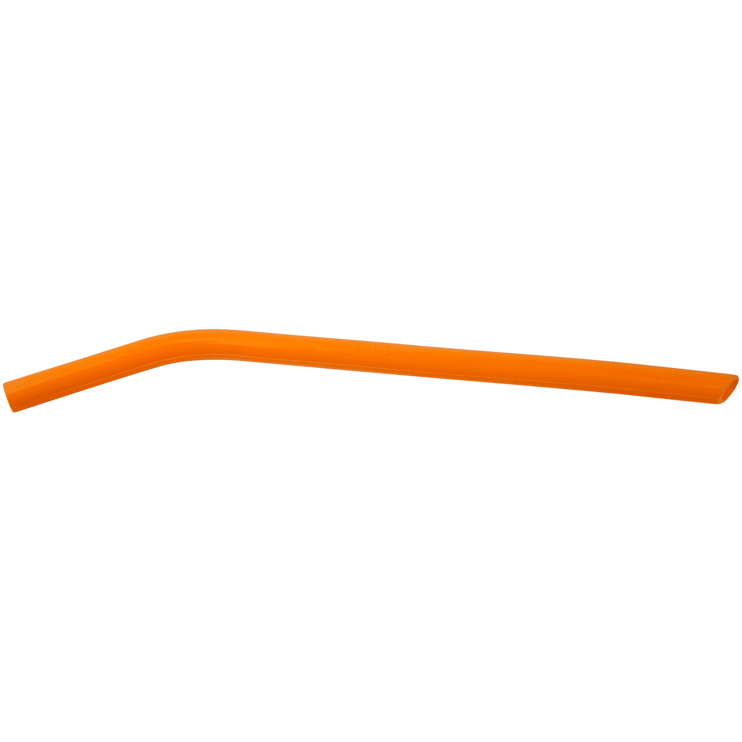 10 inch large blue silicone reusable straw, 7/16 inch diameter for smoothies and wide-mouth drinkware