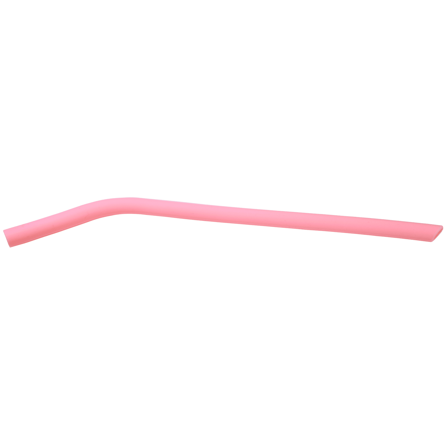 10 inch large blue silicone reusable straw, 7/16 inch diameter for smoothies and wide-mouth drinkware