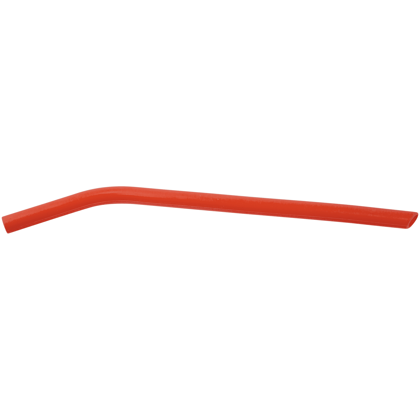 10 inch large blue silicone reusable straw, 7/16 inch diameter for smoothies and wide-mouth drinkware