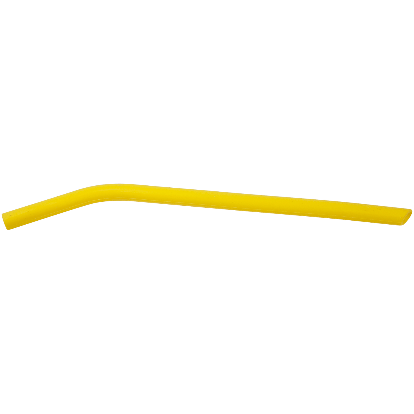 10 inch large blue silicone reusable straw, 7/16 inch diameter for smoothies and wide-mouth drinkware