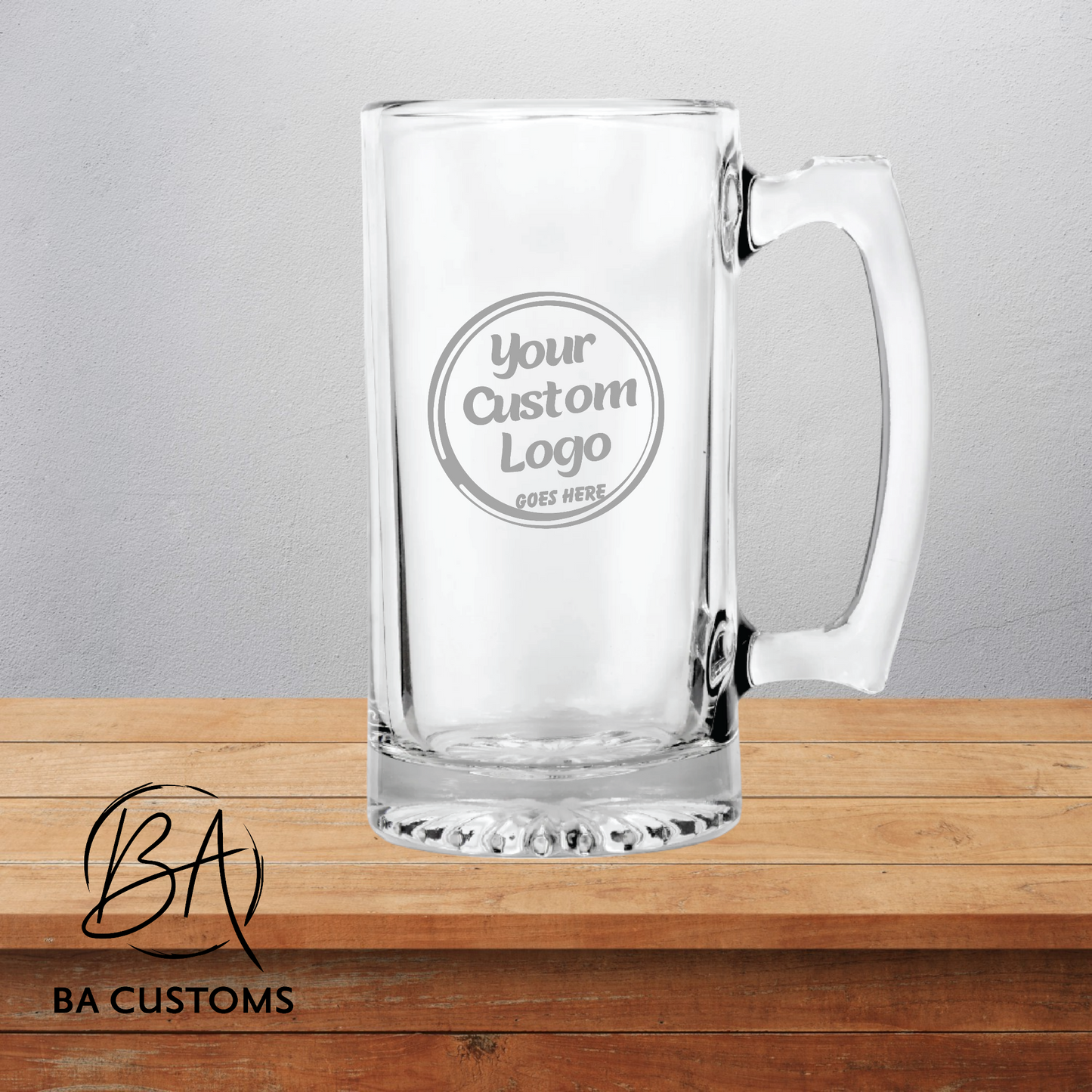 Personalized 26.5 Glass Mug